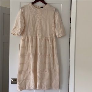 NWOT Blush Pink Lace Roolee Dress